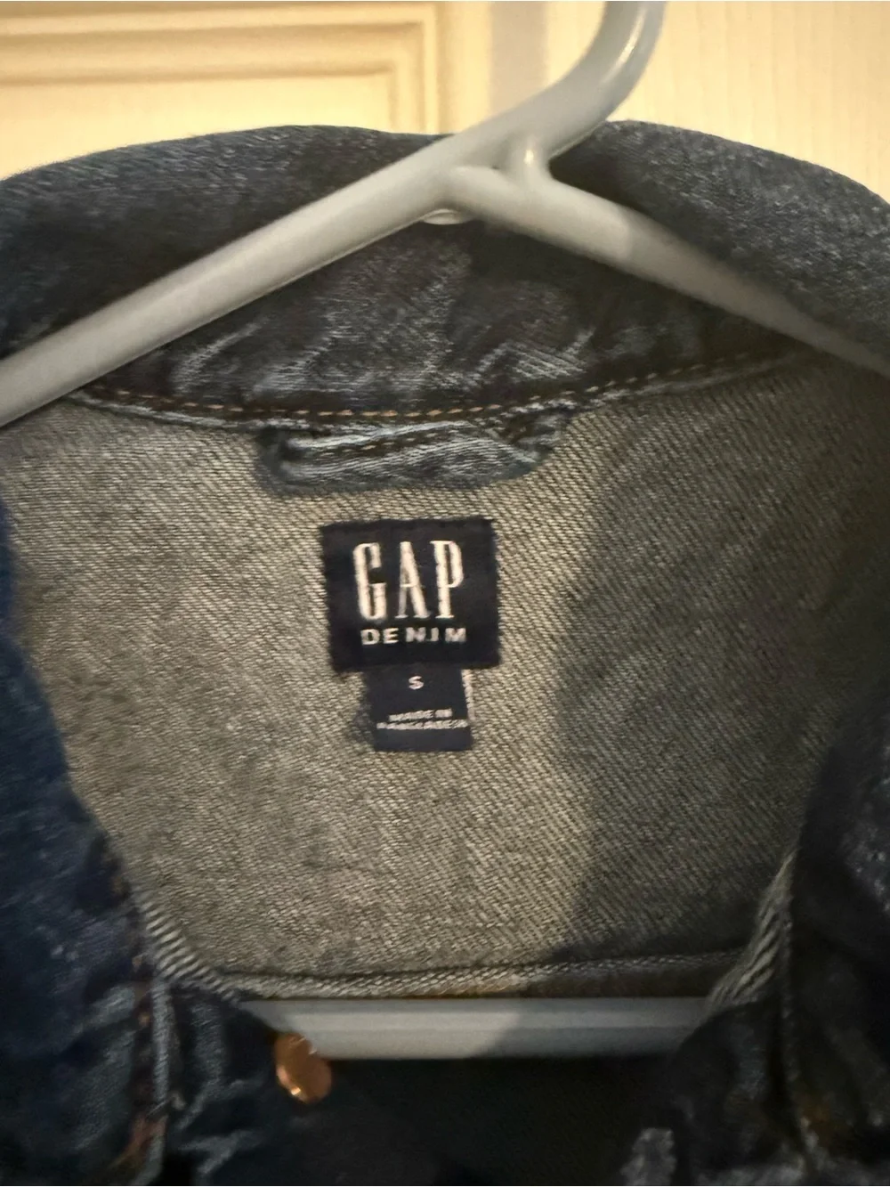 GAP Kids Blue Denim Trucker Jacket